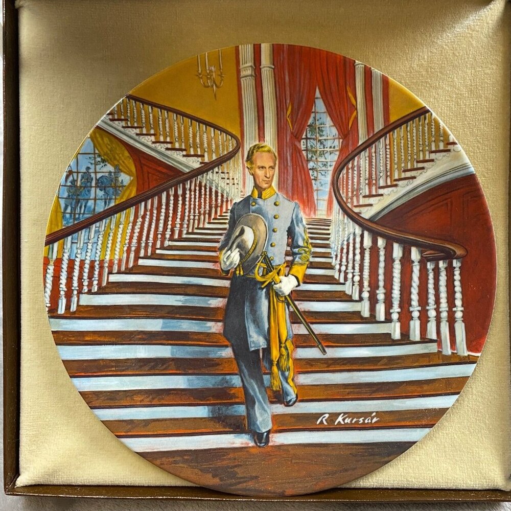 1978 Knowles Ashley The Gone With the Wind Collector Plate by Raymond Kursar